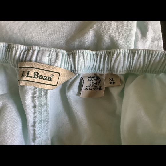L.L. Bean Cotton Beach Pants - Picture 6 of 9